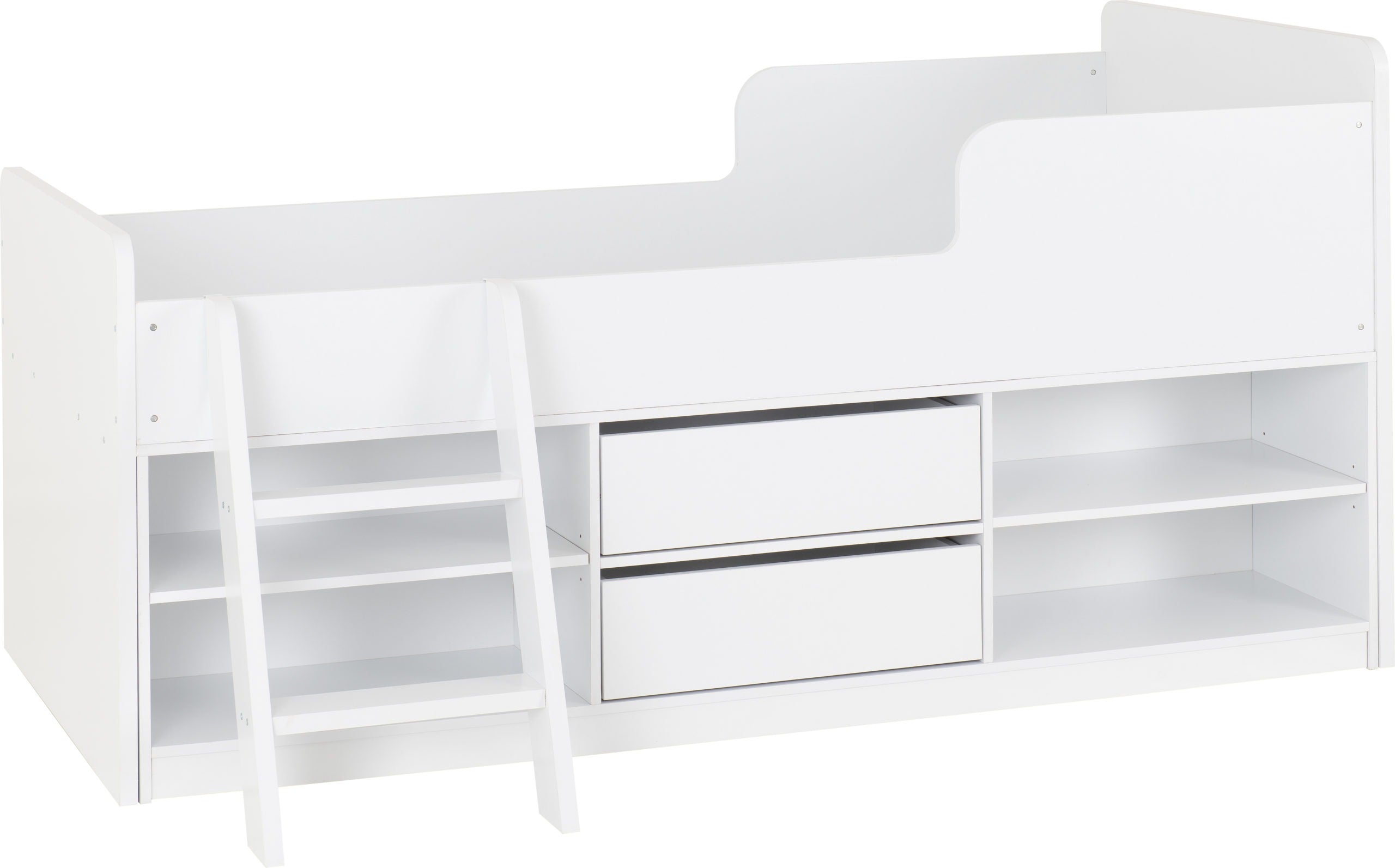 FELIX LOW SLEEPER BED - WHITE